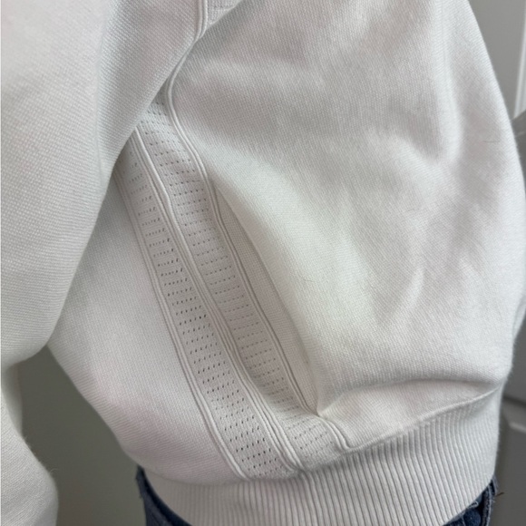 Athleta Advantage Sweater Bright White.  C10 - Picture 6 of 13